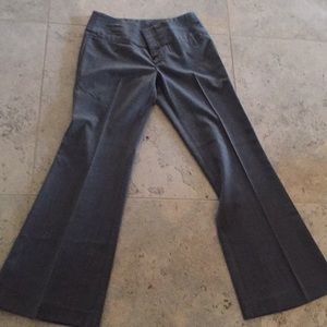 Gray light weight slacks Alice and Olivia
